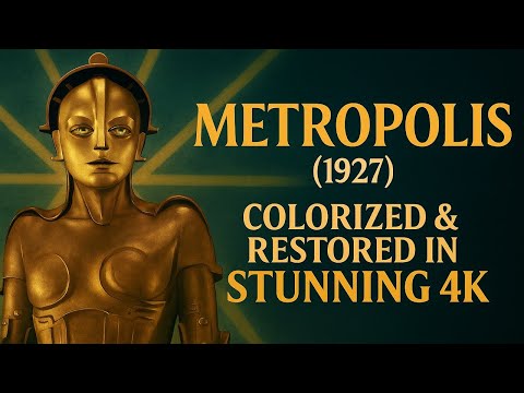 Metropolis (1927) | Colorized & Remastered in 4K | Sci-Fi Masterpiece