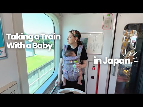 Taking a Train with a BABY in JAPAN for the FIRST TIME | Tokyo Lifestyle VLOG
