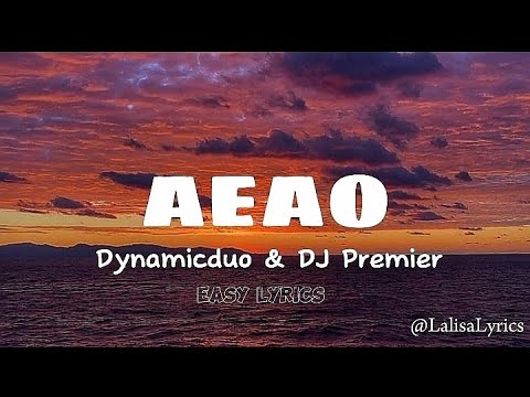 AEAO - Dynamicduo & DJ Premier
