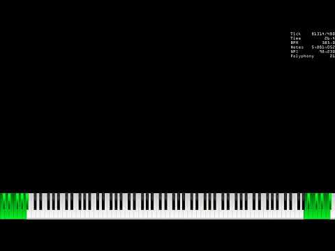 [Black MIDI] Note Art Lag Tester