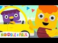 My Yellow Car Rainbow Colors Song For Kids Noodle Pals