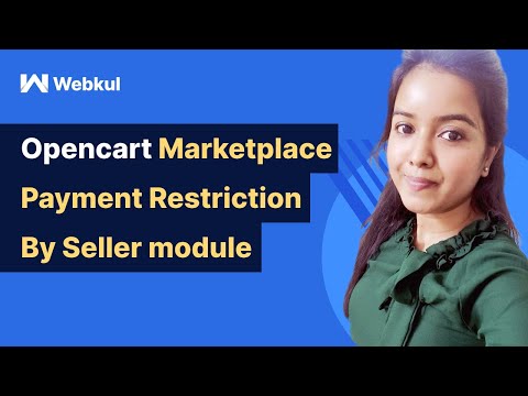 OpenCart Marketplace Payment Restriction By Seller - Overview