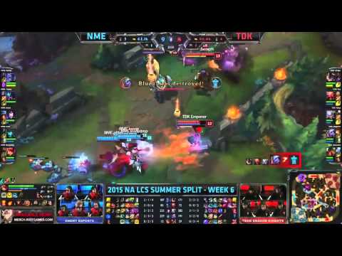 NME (Otter Kalista) VS TDK (Ninja Diana) Highlights - 2015 NA LCS Summer W6D2