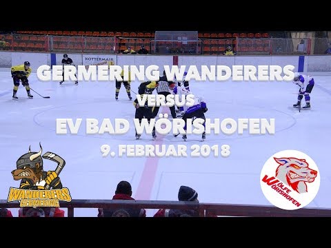 Highlights Germering Wanderers vs EV Bad Wörishofen - 9.  Februar 2018
