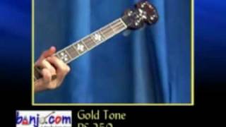 Video thumbnail for Banjo.com video: demo of a new Gold Tone PS 250 Plectrum Banjo by banjodotcom