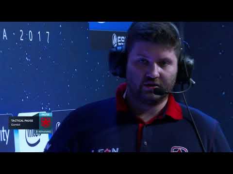 Cloud9 vs Gambit at IEM Oakland 2017 - Quarter Finals Map 1