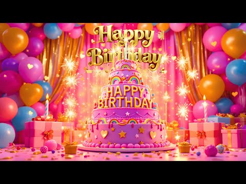 Happy Birthday Song 🎉Most Popular Birthday Wish Video