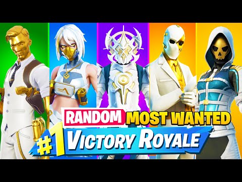 Die ,,ZUFÄLLIGE" MOST WANTED GOLD BOSS Skin Challenge in Fortnite 4