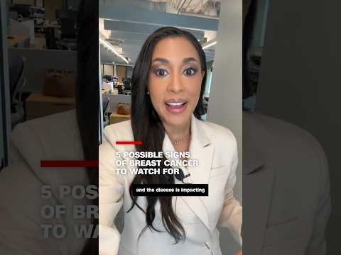 5 possible signs of breast cancer to watch for