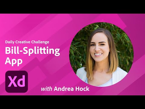 XD Daily Creative Challenge - Bill-Splitting App | Adobe Creative Cloud