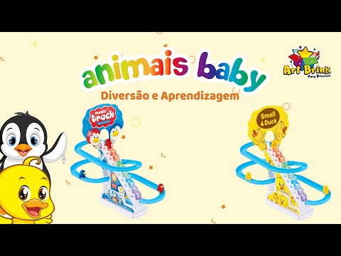 Animais Baby Diversão e Aprendizagem | Art Brink - Zein Importadora