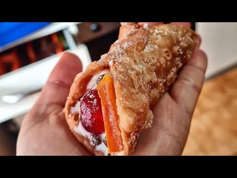 Cannoli Siciliani ricotta e gocce di cioccolato, IMPASTO FRIABILE E NON DURO provare per credere!