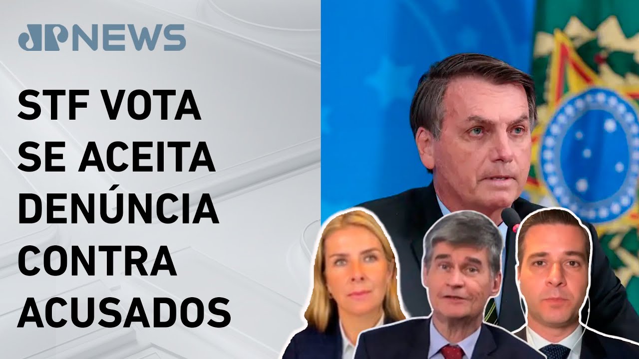 O que esperar do julgamento de Bolsonaro e aliados no STF? Deysi, Beraldo e Piperno comentam