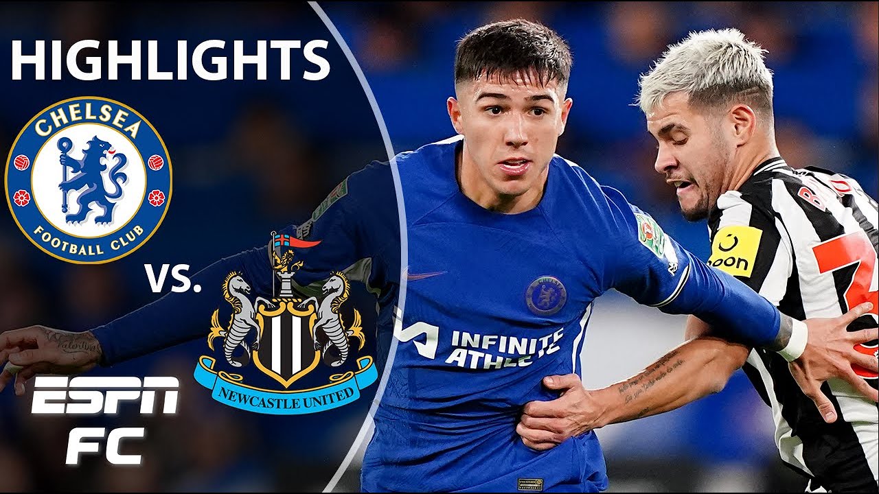 🚨 PENALTY SHOOTOUT! 🚨 Chelsea vs. Newcastle | Carabao Cup Highlights | ESPN FC