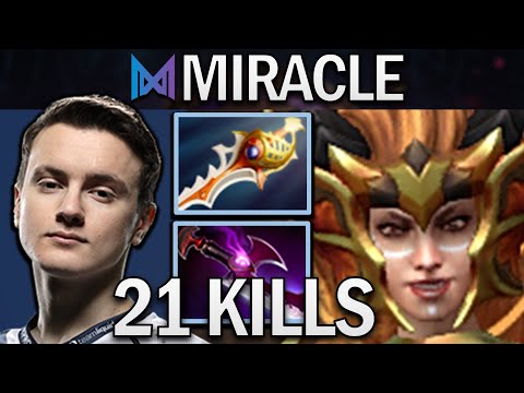 TI13 - Lina Dota 2 Gameplay Miracle with Divine Rapier - Lima Major