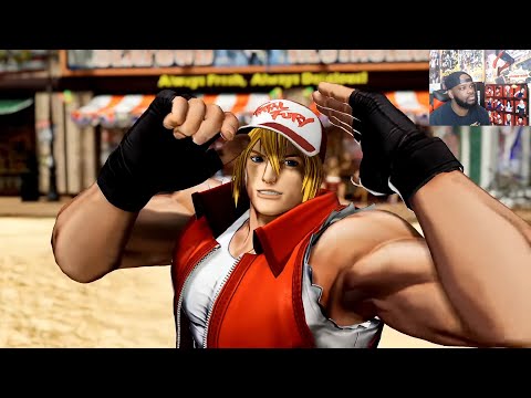 BUSTER WOLF! KOF XV - Terry Bogard | Character Trailer (REACTION)