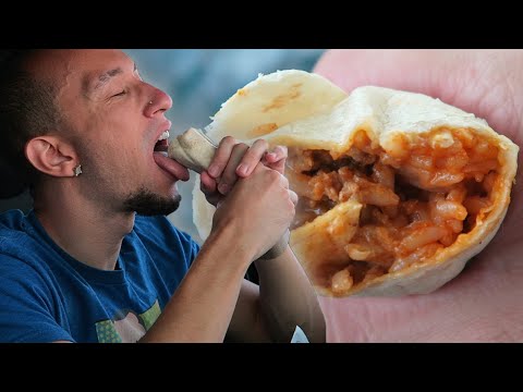 Taco Bell NEW $1 Beef Burrito Food Review
