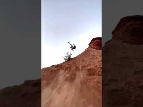 Virgin Spins N Flips (2014 Red Bull Rampage Venue) #shorts