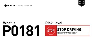 OBD p0181 significado