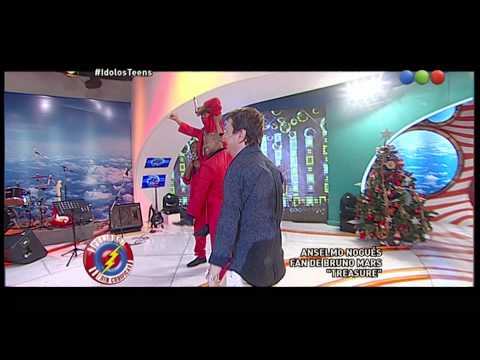 Fan de Bruno Mars canta "Treasure"- Peligro Sin Codificar