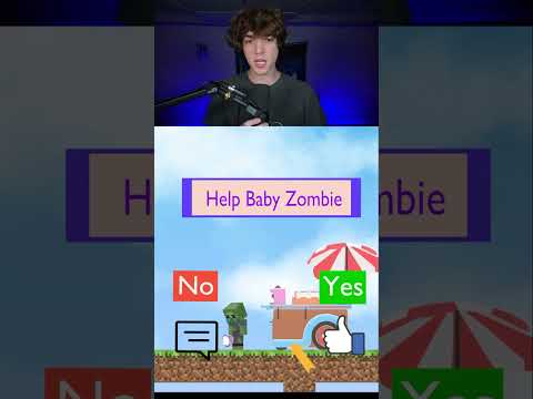 Help Baby Zombie Save Grimace Shake Good Friend in Minecraft 🥺