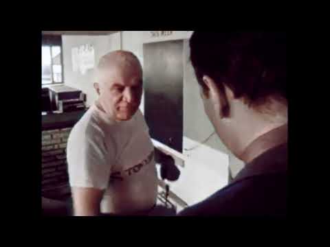 Cus D'Amato: Jose Torres training for Willie Pastrano - The Willie Bag, 1965 - Colorized