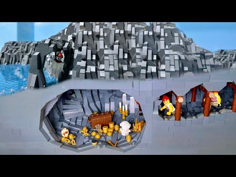 Geheimer Schatz-Raub - LEGO Piraten Welt Teil 3.