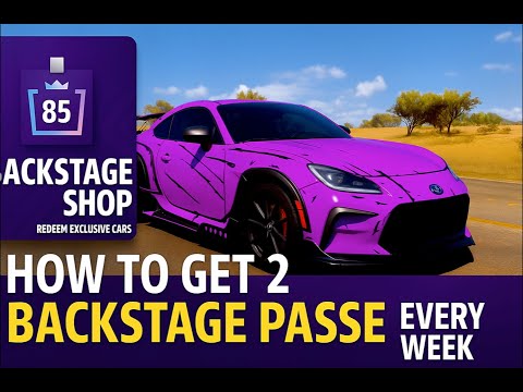How to Get 2 Backstage Passes EVERY WEEK in Forza Horizon 5 (Even If You’re Not VIP)