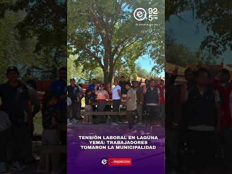 Tensión laboral en Laguna Yema: Trabajadores tomaron la Municipalidad #crisis #trabajo #formosa
