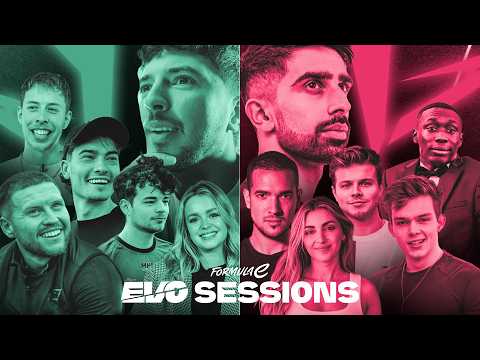 EVO Sessions is Back - 10 Creators Battling in Real Formula E Cars