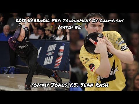 2013 Barbasol PBA Tournament Of Champions Match #2 - Tommy Jones V.S. Sean Rash
