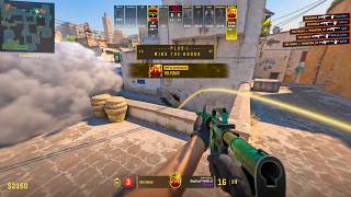 CS2 9hp mid-game 1v5 ace clutch