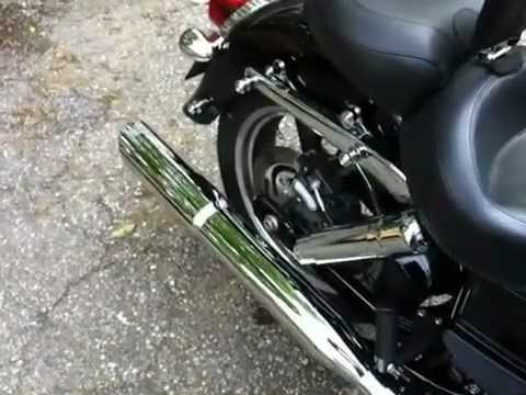 VANCE & HINES TWIN SLASH 2-INTO-1 SLIP-ON FOR 2012 SWITCHBACK FLD PART# 16801