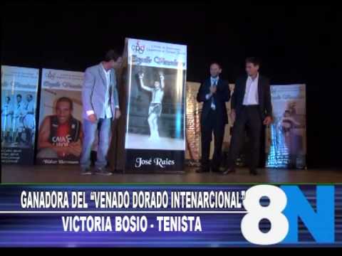 Victoria Bosio ganadora Dorado Internacional Premios Venado 2014