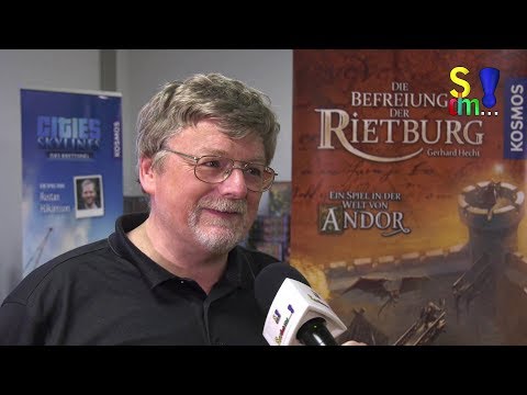 Andor Rietburg + Steamopolis - Spieleautor Gehard Hecht im Interview