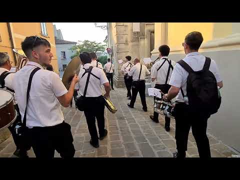 "Regione Abruzzo" marcia eseguita dal Complesso Bandistico Città Santa Maria del Cedro(Cs); 14/06/25