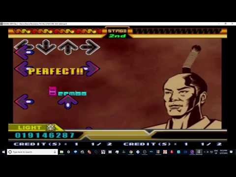MAME 210 DANCE DANCE REVOLUTION MAX 2 7th mix uk arcades 1080p 60fps