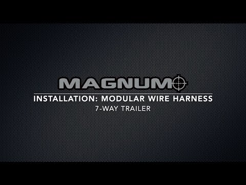 Magnum: Installation - Modular Wire Harness - 7-Way Trailer