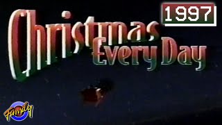 Christmas Every Day (Erik von Detten) | 1997 The Family Channel Full Movie with Original Commercials