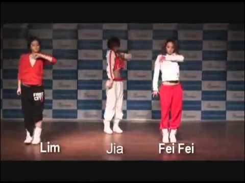 JYP miss A Jia  and  Fei Boom Boom Pow Dance
