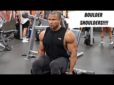 BOULDER SHOULDERS WORKOUT-FREE WEIGHTS ONLY