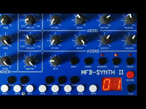 MFB Synth II & MFB 502 Demo
