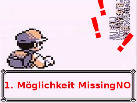 MIssingNo vor Misty fangen - 1.Möglichkeit! Pokemon Rot Blau Glitch