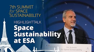 8 | Highlight Talk | Andrea Vena – A Strategic Approach to Space Sustainability at ESA