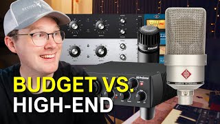 Cheap VS Expensive Home Studio Recording Challenge!