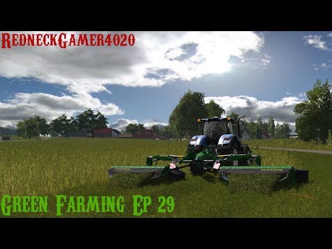 Farming Simulator 17 :: Green Farming E29 :: Just Keep Mowing Mowing Mowing