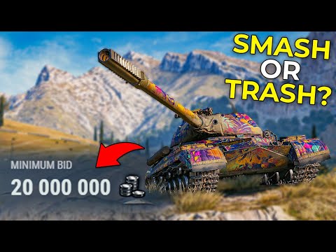 20,000,000 Wasted or Worth it? | World of Tanks Object 268 Version 5 Auction