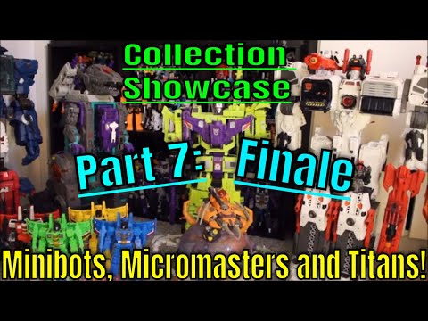 Collection Showcase P7 - Micromasters, Monsters, Minibots and Titans - GotBot True Review NUMBER 708