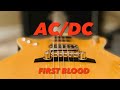 AC/DC First Blood (Malcolm Young Guitar Lesson)