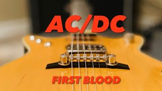 AC/DC First Blood (Malcolm Young Guitar Lesson)